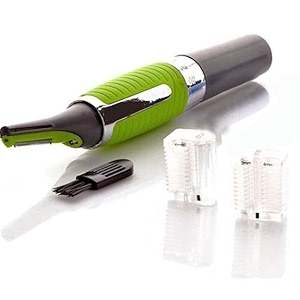 pritam mall all in one personal trimmer personal cordless micro touches max nose hair trimmer with built in led light green