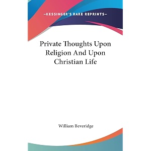 private thoughts upon religion and upon christian life