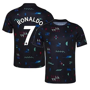 ronaldo 7 jersey football real white jersey t-shirt kids boys amp men