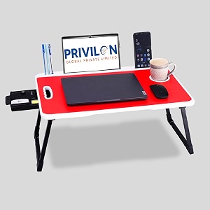 laptop stand for desk computer table phone and tablet stand for desk portable laptop cup holder compatible with foldable leg laptoptable pink us biding