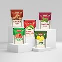 Priya Pickles Combo of 5 Pickle With Garlic 35g Pouch Total 700gm (Each Flavor Pack of 4) Mango,Ginger, Lime, Gongura, Tomato - (Pouch Pack of 20)