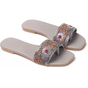 PRIYANSH Enterprises Premium Women Ethnic Embroidered Flats
