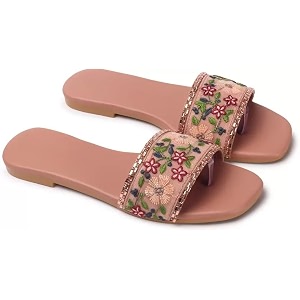 PRIYANSH Enterprises Premium Women Ethnic Embroidered Flats
