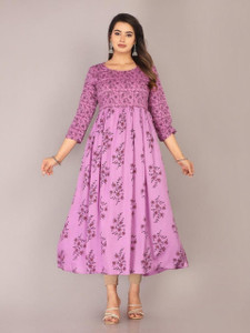 PRIYANSHI DESIGNING Women Printed Anarkali Kurta