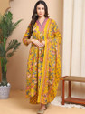 Priyanshi Fashion World Women Kurti Pant Dupatta Set