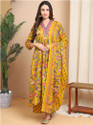 Priyanshi Fashion World Women Cotton Rayon Kurti Pant Dupatta Set