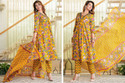 Priyanshi Fashion World Women Cotton Rayon Kurti Pant Dupatta Set
