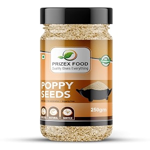 prizex natural organic poppy seedskhus khusposta dana 250gm