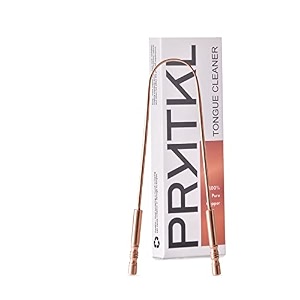 premium pure copper tongue cleaner  tongue scraper for adults and kids  100 pure copper  naturally antibacterial  no enamel coating  cleans debris and gunk from tongue  proudly made in india