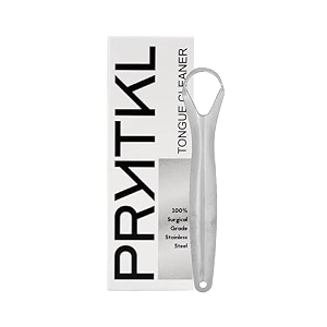 stainless steel spoon tongue cleaner  tongue scraper for adults and kids  100 surgical grade stainless steel  cleans debris and gunk from tongue  proudly made in india