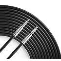 Pro 200ft 12 Gauge 1/4" to 1/4" Male Audio Speaker Cable, Single