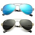 Pro Acme Kids Aviator Polarized Sunglasses for Boys Girls Age 3-18