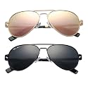 Pro Acme Kids Aviator Polarized Sunglasses for Boys Girls Age 3-18