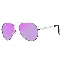 Pro Acme Kids Aviator Polarized Sunglasses for Boys Girls Age 3-18
