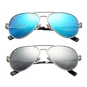Pro Acme Kids Aviator Polarized Sunglasses for Boys Girls Age 3-18