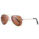 Pro Acme Polarized Aviator Kids Sunglasses for Girls Boys Small Face 52mm