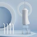 Pro C90 Plus, Portable Dental Water Flosser, 3 Pressure adjustable Modes, 4 Nozzles, 300ml Watertank, IPX7 Waterproof | Customozed pressure setting for need of individual teeth