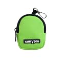 CarryPro PRO Coin Pouch with Zipper for Multipurpose Usage for Adults and Kids, Small Size, Pack of 1 (Neon Green)