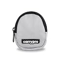 CarryPro PRO Coin Pouch with Zipper for Multipurpose Usage for Adults and Kids, Small Size, Pack of 1 (Mist Grey)