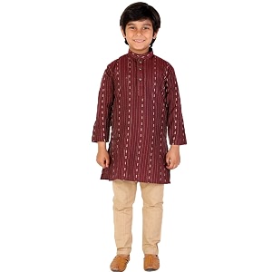 Pro-Ethic Style Developer Boys Cotton Floral Ethnic