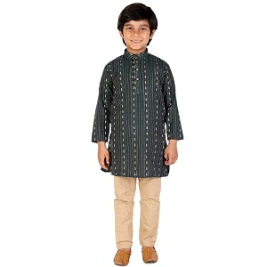 Pro-Ethic Style Developer Boys Cotton Floral Ethnic