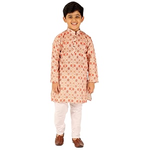 Pro-Ethic Style Developer Boys Cotton Embellished Kurta