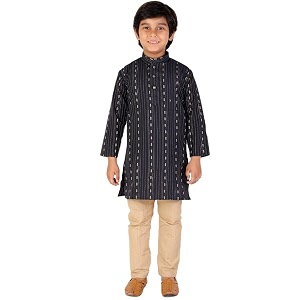 Pro-Ethic Style Developer Boys Cotton Floral Ethnic