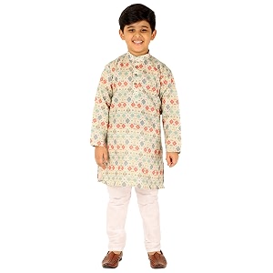 Pro-Ethic Style Developer Boys Cotton Embellished Kurta
