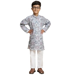 Pro-Ethic Style Developer Boys Cotton Embellished Kurta
