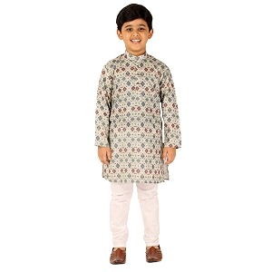 Pro-Ethic Style Developer Boys Cotton Embellished Kurta
