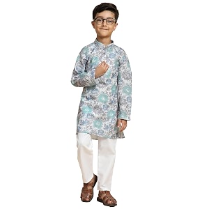 Pro-Ethic Style Developer Boys Cotton Embellished Kurta