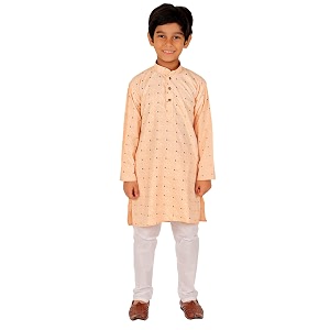 Pro-Ethic Style Developer Boys Cotton Geometric Kurta