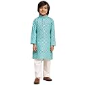 Pro-Ethic Style Developer Boys Silk Floral Kurta