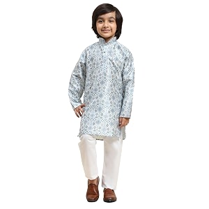 Pro-Ethic Style Developer Boys Silk Kurta Pajama