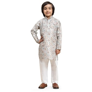 Pro-Ethic Style Developer Boys Silk Kurta Pajama