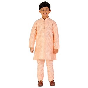 Pro-Ethic Style Developer Boys Silk Solid Kurta
