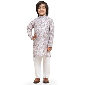Pro-Ethic Style Developer Boys Silk Kurta Pajama