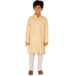 Pro-Ethic Style Developer Boys Cotton Geometric Kurta