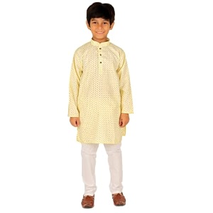 Pro-Ethic Style Developer Boys Cotton Geometric Kurta