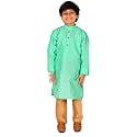 Pro-Ethic Style Developer Handloom Jacquard Silk Kurta Set for Boys | Traditional Ethnic Wear | Indian Dress for Kids | Pack of 1 (S-117)
