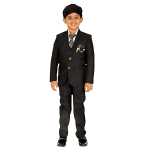 pro-ethic style developer kid39s 5 piece coat pant for boys  complete suit set shirt pant waistcoat amp tie t-126
