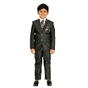 Pro-Ethic Style Developer Kid's 5 Piece Coat Pant for Boys ! Complete Suit Set Shirt, Pant, Waistcoat &amp; Tie (T-126)