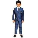Pro-Ethic Style Developer Kid's 5 Piece Coat Pant for Boys ! Complete Suit Set Shirt, Pant, Waistcoat &amp; Tie (T-126)
