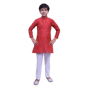Pro-Ethic Style Developer Boys Cotton Solid Kurta