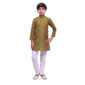 Pro-Ethic Style Developer Boys Cotton Solid Kurta