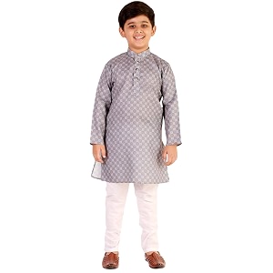 pro-ethic style developer boys cotton pro ethnic style developer kurta pajama set  traditional ethnic wear  striped  s-184