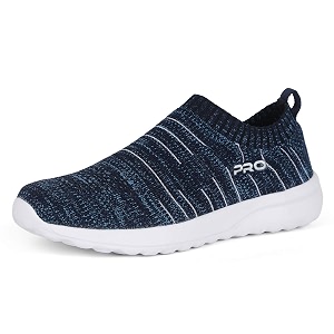Pro by Khadims Mens Blue Casual Slip-On