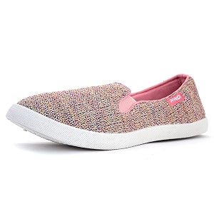 Pro by Khadims Textile Pink Slip-On Casual