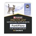 Pro Plan Veterinary Diets FortiFlora Daily Probiotic Powder Supplement for Cats with Digestive Support and Immune System