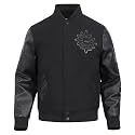 Pro Standard Mens WNBA Classic Triple Black Varsity Jacket
